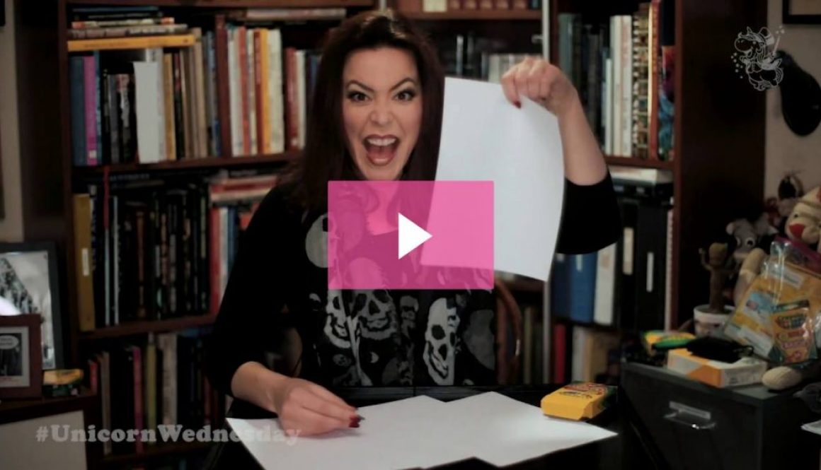 Unicorn Wednesday Week 7 - Crayon Monster