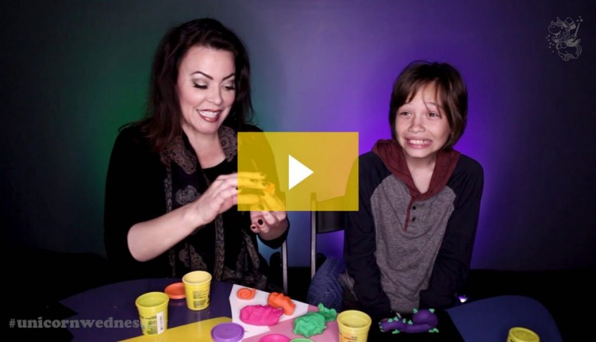 Unicorn Wednesday Week 74 - The Play-Doh Bunny and some Sass from Dash